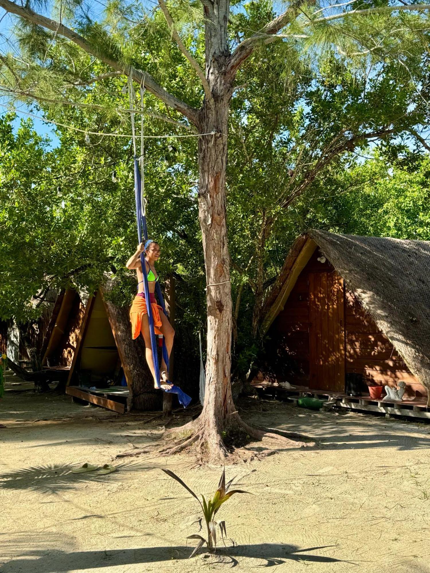 La Aldea Holbox Cabanas Y Camping Kültér fotó