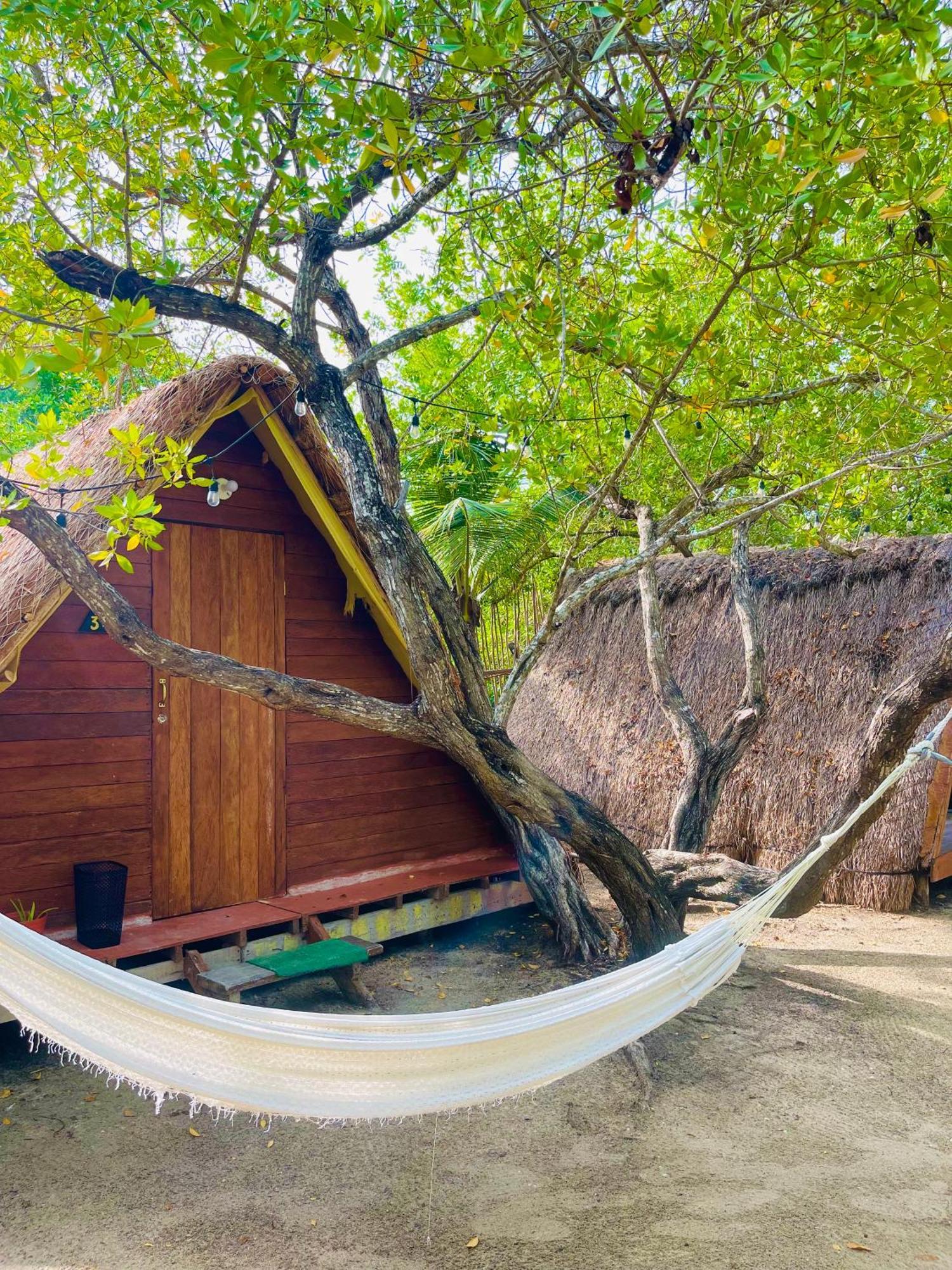 La Aldea Holbox Cabanas Y Camping Kültér fotó