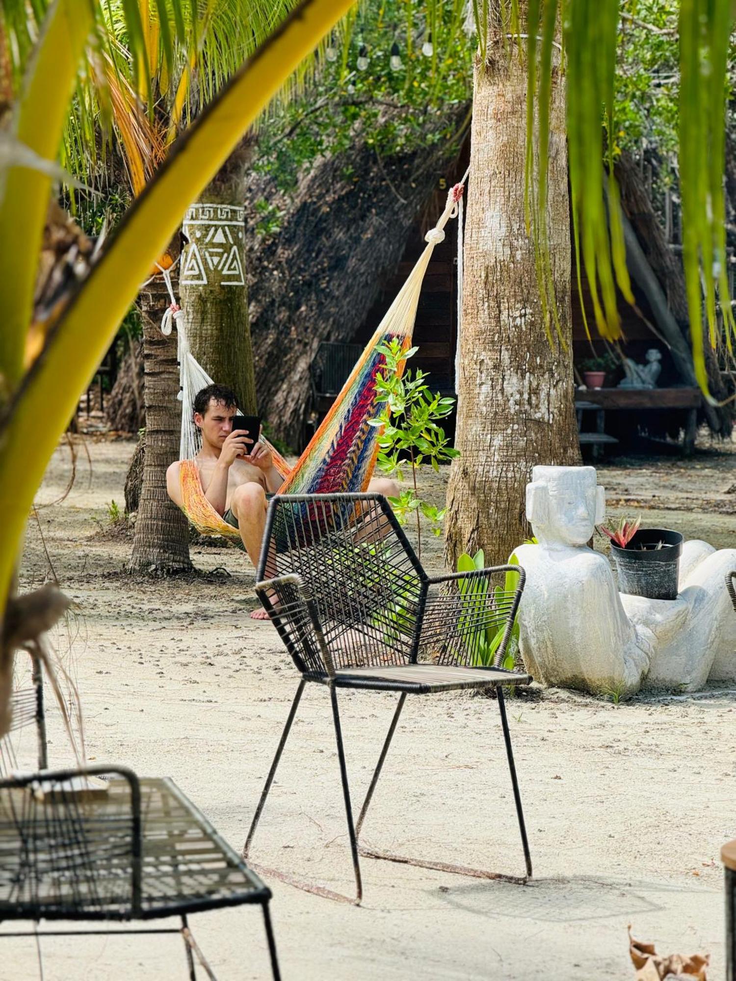 La Aldea Holbox Cabanas Y Camping Kültér fotó